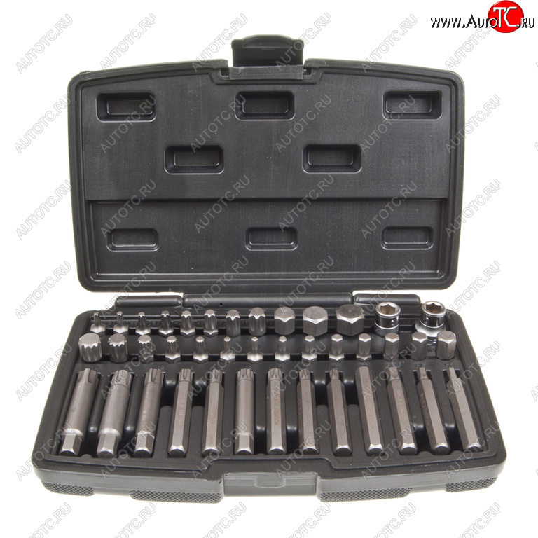 2 199 р. Набор бит 12 38 TORX 40 предметов в кейсе ROCKFORCE ROCKFORCE rf-4401new  с доставкой в г. Кемерово