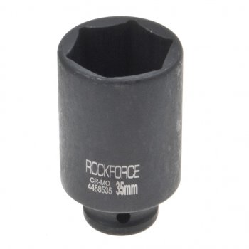 839 р. Головка торцевая 12 35мм ударная удлиненная L=80мм ROCKFORCE ROCKFORCE rf-4458535  с доставкой в г. Кемерово. Увеличить фотографию 1
