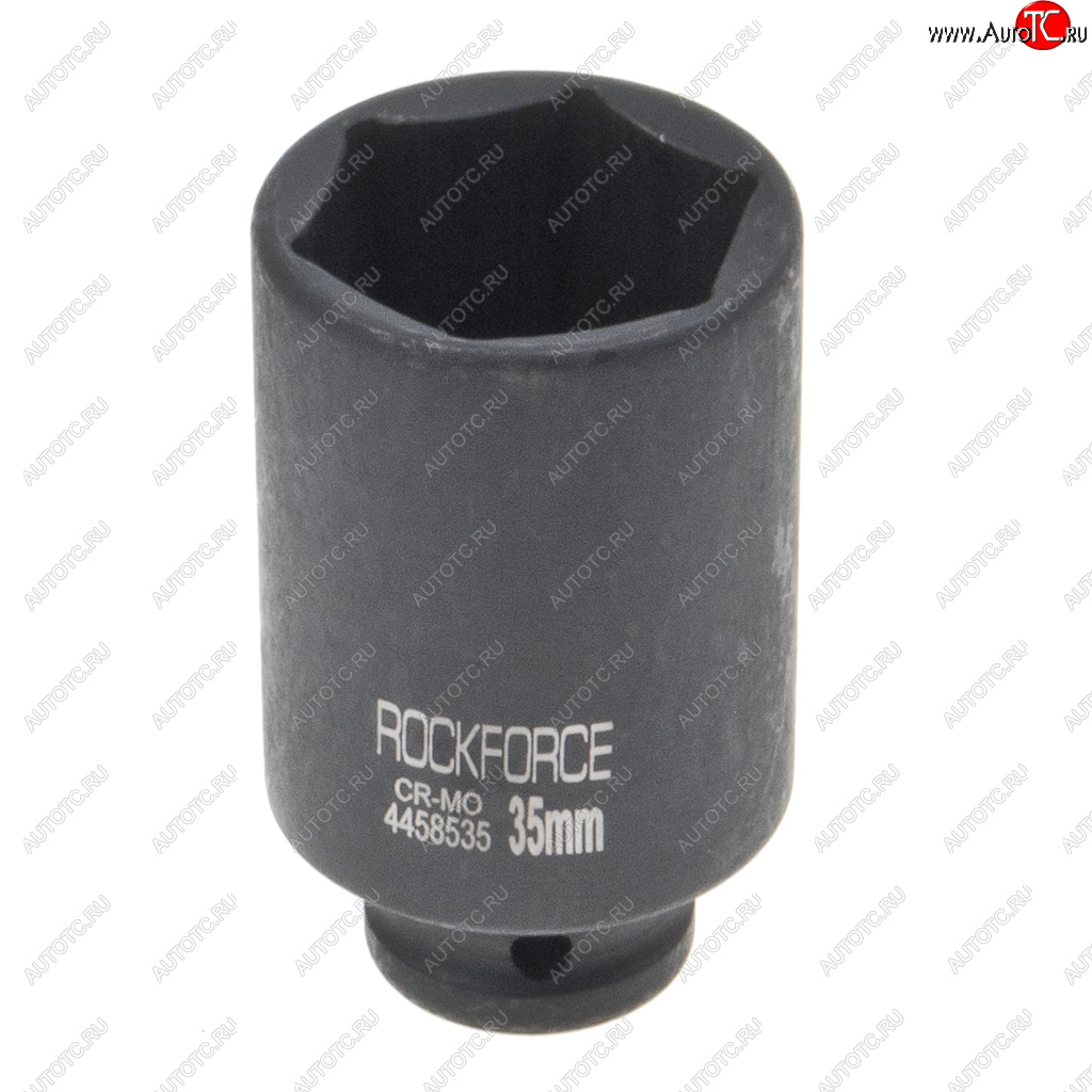 839 р. Головка торцевая 12 35мм ударная удлиненная L=80мм ROCKFORCE ROCKFORCE rf-4458535  с доставкой в г. Кемерово
