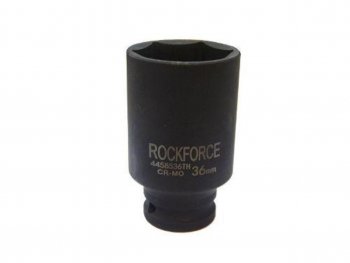 849 р. Головка торцевая 12 36мм ударная высокая тонкостенная ROCKFORCE ROCKFORCE rf-4458536th  с доставкой в г. Кемерово. Увеличить фотографию 1