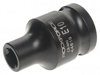 181 р. Головка торцевая 12 TORX E10 ударная ROCKFORCE ROCKFORCE rf-44610  с доставкой в г. Кемерово. Увеличить фотографию 1