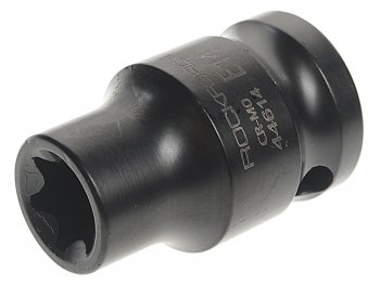 194 р. Головка торцевая 12 TORX E14 ударная ROCKFORCE ROCKFORCE rf-44614  с доставкой в г. Кемерово. Увеличить фотографию 1