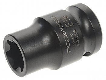 194 р. Головка торцевая 12 TORX E16 ударная ROCKFORCE ROCKFORCE rf-44616  с доставкой в г. Кемерово. Увеличить фотографию 1