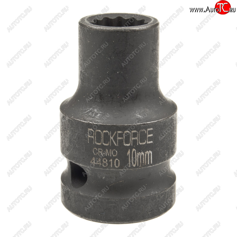 171 р. Головка торцевая 12 10мм 12-ти гранная ударная L=39мм ROCKFORCE ROCKFORCE rf-44810  с доставкой в г. Кемерово