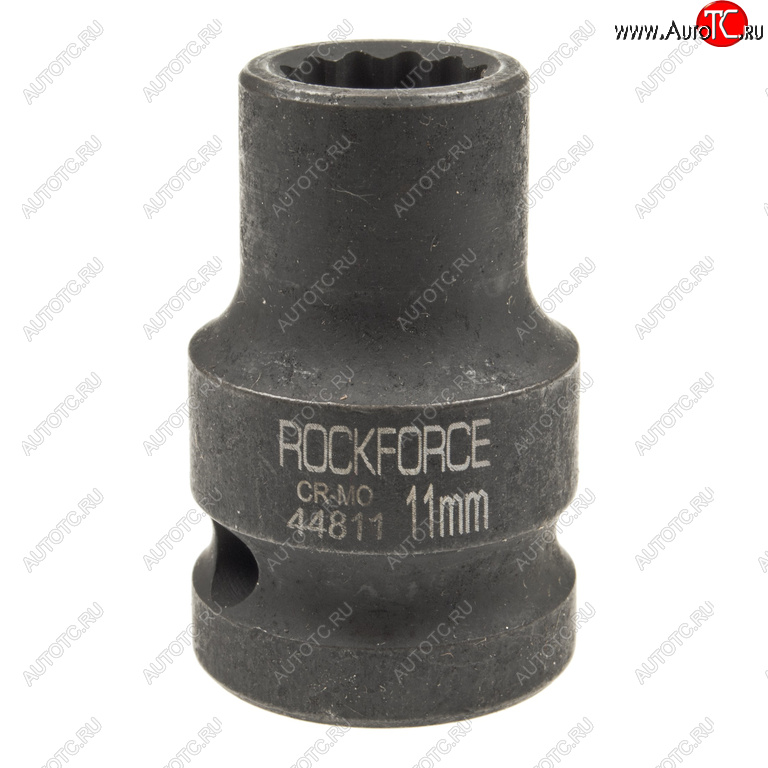 142 р. Головка торцевая 12 11мм 12-ти гранная ударная L=39мм ROCKFORCE ROCKFORCE rf-44811  с доставкой в г. Кемерово