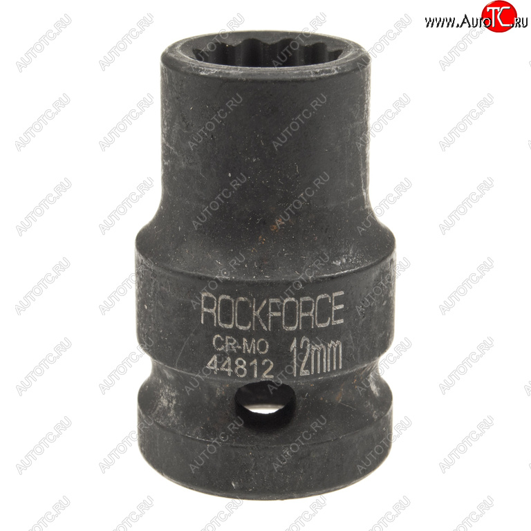 152 р. Головка торцевая 12 12мм 12-ти гранная ударная L=39мм ROCKFORCE ROCKFORCE rf-44812  с доставкой в г. Кемерово