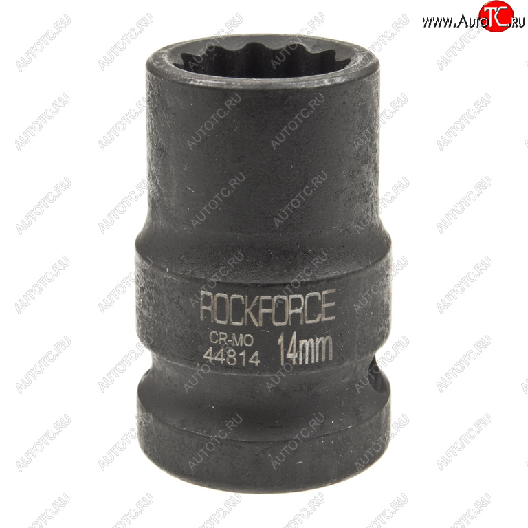 158 р. Головка торцевая 12 14мм 12-ти гранная ударная L=39мм ROCKFORCE ROCKFORCE rf-44814  с доставкой в г. Кемерово