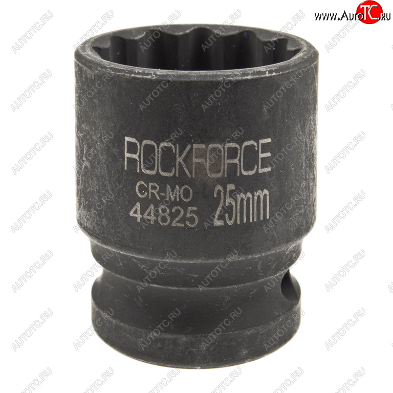 379 р. Головка торцевая 12 25мм 12-ти гранная ударная L=43мм ROCKFORCE ROCKFORCE rf-44825  с доставкой в г. Кемерово