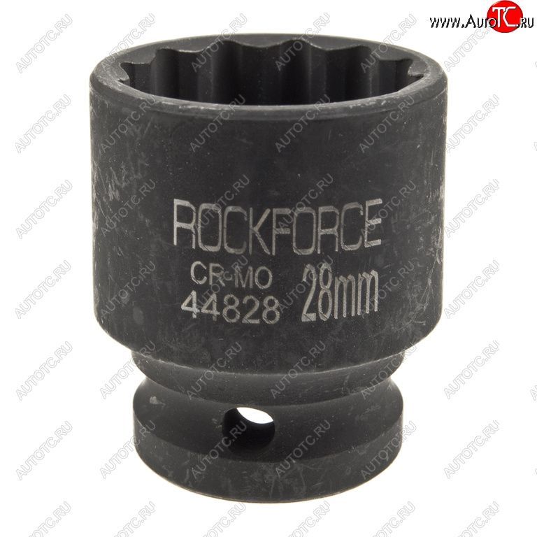 439 р. Головка торцевая 12 28мм 12-ти гранная ударная L=43мм ROCKFORCE ROCKFORCE rf-44828  с доставкой в г. Кемерово