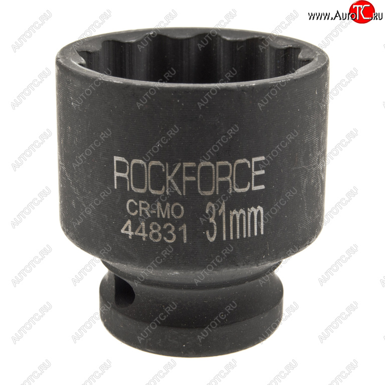 359 р. Головка торцевая 1/2 31мм 12-ти гранная ударная L=44мм ROCKFORCE ROCKFORCE rf-44831 ROCKFORCE rf-44831  с доставкой в г. Кемерово