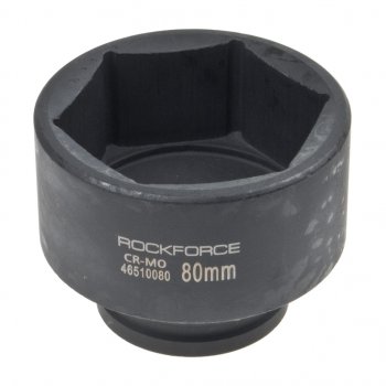 2 059 р. Головка торцевая 34 80мм ударная удлиненная L=98мм ROCKFORCE ROCKFORCE rf-46510080  с доставкой в г. Кемерово. Увеличить фотографию 1