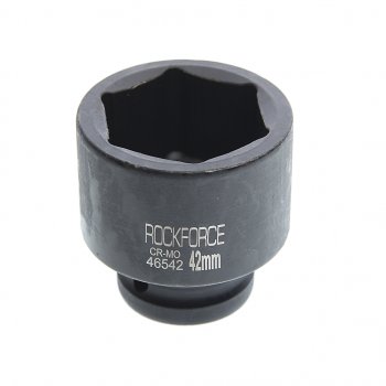 829 р. Головка торцевая 34 42мм ударная L=70мм ROCKFORCE ROCKFORCE rf-46542  с доставкой в г. Кемерово. Увеличить фотографию 1