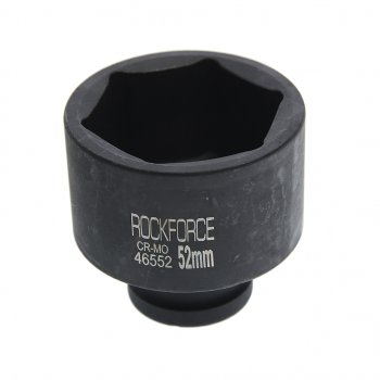999 р. Головка торцевая 34 52мм ударная L=70мм ROCKFORCE ROCKFORCE rf-46552  с доставкой в г. Кемерово. Увеличить фотографию 1