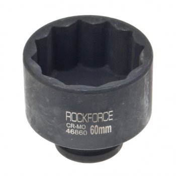1 559 р. Головка торцевая 34 60мм 12-ти гранная ударная глубокая ROCKFORCE ROCKFORCE rf-46860  с доставкой в г. Кемерово. Увеличить фотографию 1