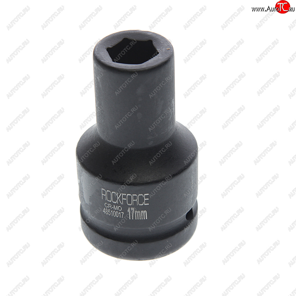 879 р. Головка торцевая 1 17мм ударная удлиненная L=90мм ROCKFORCE ROCKFORCE rf-48510017 ROCKFORCE rf-48510017  с доставкой в г. Кемерово