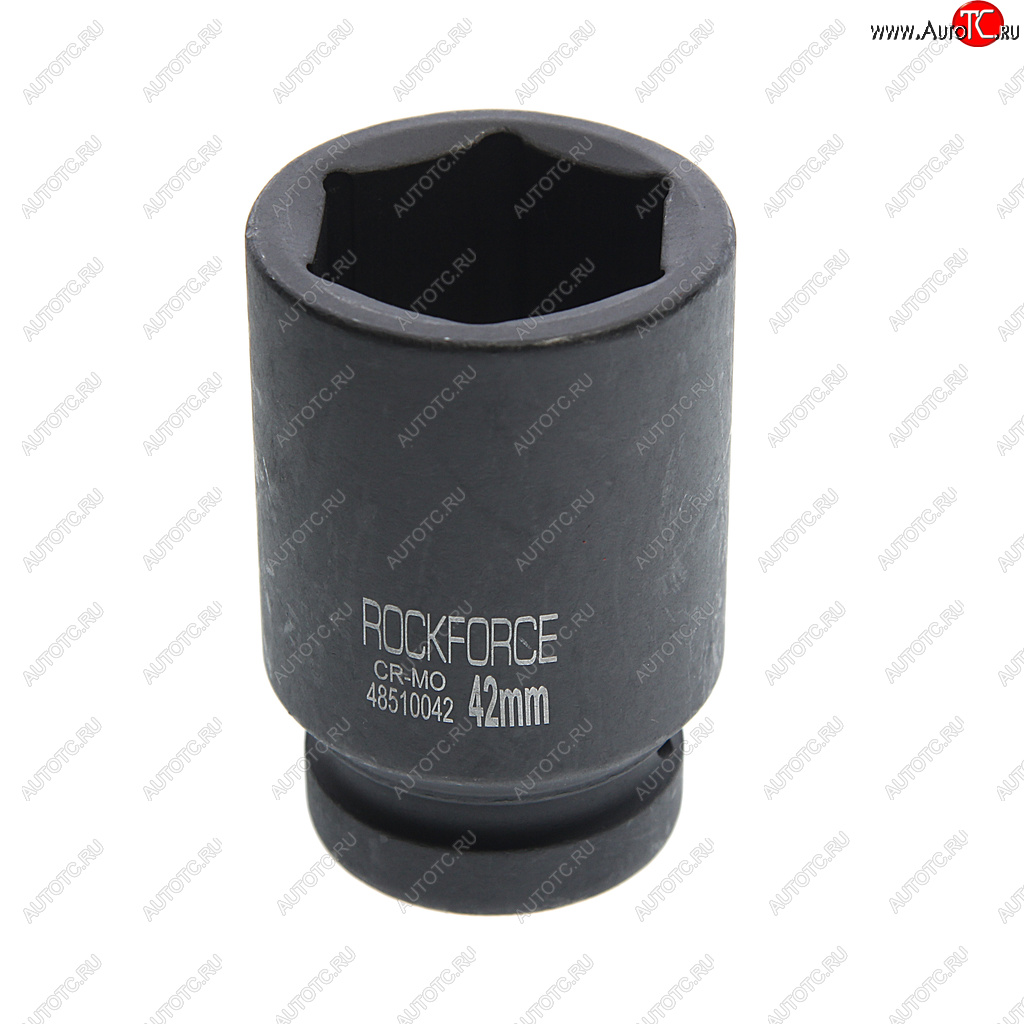 1 089 р. Головка торцевая 1 42мм ударная удлиненная L=90мм ROCKFORCE ROCKFORCE rf-48510042  с доставкой в г. Кемерово