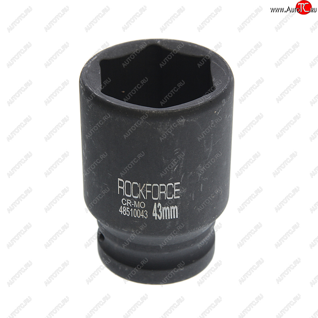 999 р. Головка торцевая 1 43мм ударная удлиненная L=90мм ROCKFORCE ROCKFORCE rf-48510043  с доставкой в г. Кемерово
