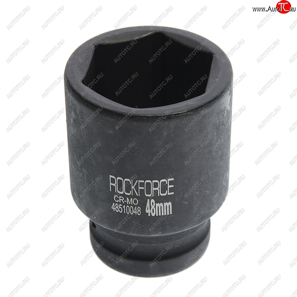 1 289 р. Головка торцевая 1 48мм ударная удлиненная L=90мм ROCKFORCE ROCKFORCE rf-48510048  с доставкой в г. Кемерово