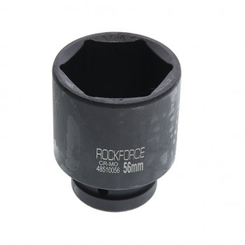 1 859 р. Головка торцевая 1 56мм ударная удлиненная L=90мм ROCKFORCE ROCKFORCE rf-48510056  с доставкой в г. Кемерово. Увеличить фотографию 1