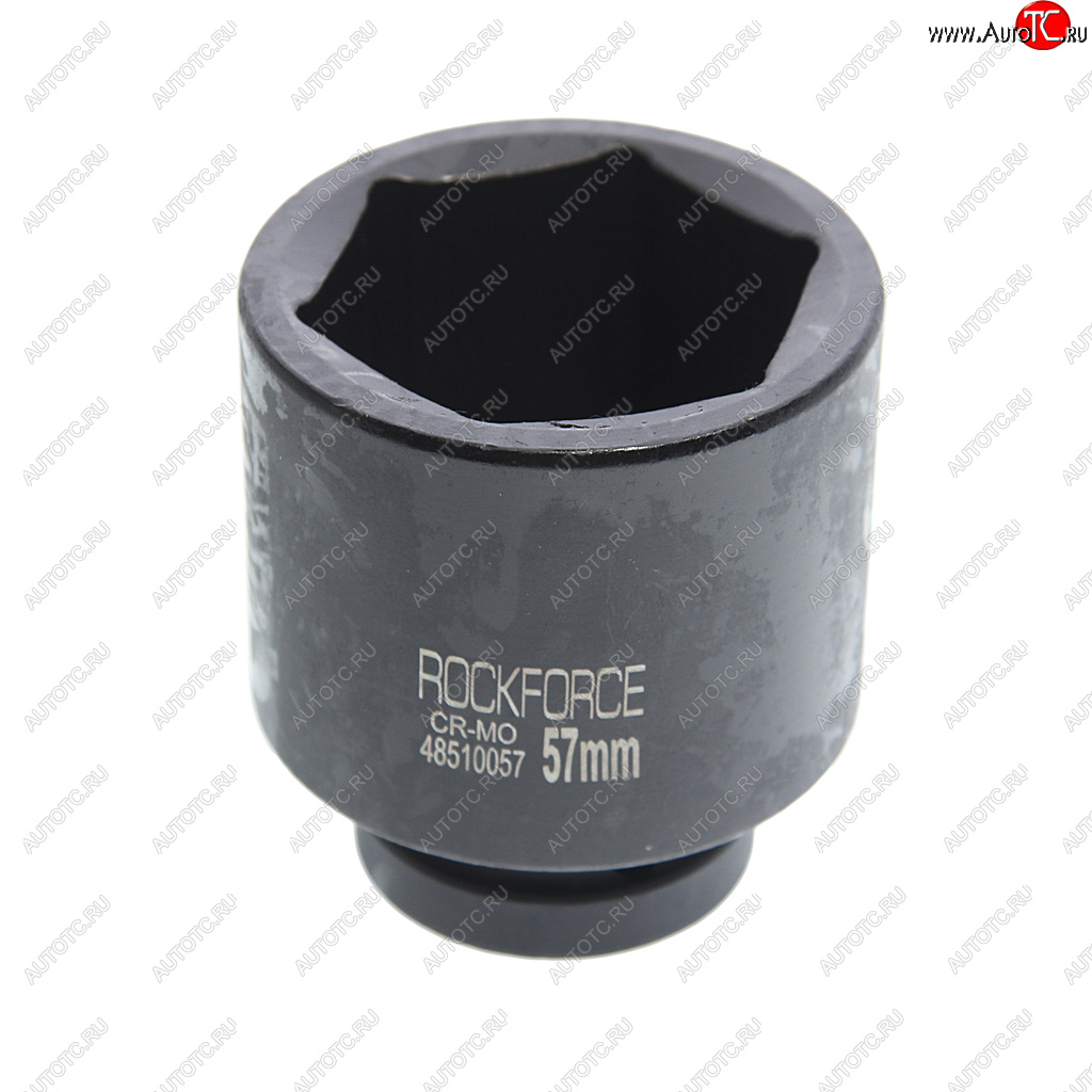 1 879 р. Головка торцевая 1 57мм ударная удлиненная L=90мм ROCKFORCE ROCKFORCE rf-48510057  с доставкой в г. Кемерово