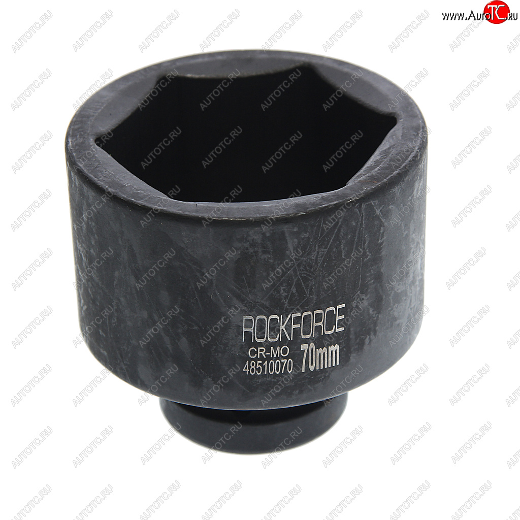 2 589 р. Головка торцевая 1 70мм ударная удлиненная L=90мм ROCKFORCE ROCKFORCE rf-48510070  с доставкой в г. Кемерово