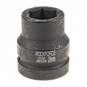 869 р. Головка торцевая 1 28мм ударная L=60мм ROCKFORCE ROCKFORCE rf-48528  с доставкой в г. Кемерово. Увеличить фотографию 1