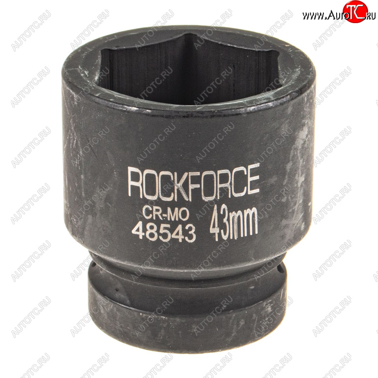 1 049 р. Головка торцевая 1 43мм ударная L=68мм ROCKFORCE ROCKFORCE rf-48543 ROCKFORCE rf-48543  с доставкой в г. Кемерово