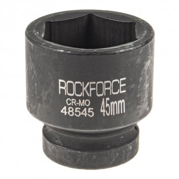 1 089 р. Головка торцевая 1 45мм ударная L=68мм ROCKFORCE ROCKFORCE rf-48545 ROCKFORCE rf-48545  с доставкой в г. Кемерово. Увеличить фотографию 1