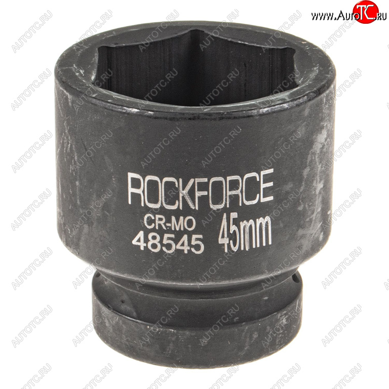 1 089 р. Головка торцевая 1 45мм ударная L=68мм ROCKFORCE ROCKFORCE rf-48545 ROCKFORCE rf-48545  с доставкой в г. Кемерово