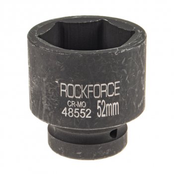 1 399 р. Головка торцевая 1 52мм ударная L=75мм ROCKFORCE ROCKFORCE rf-48552  с доставкой в г. Кемерово. Увеличить фотографию 1
