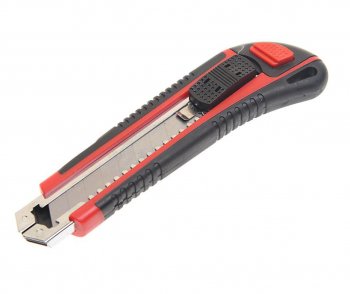 449 р. Нож 18мм с сегментированным лезвием 3шт ROCKFORCE ROCKFORCE rf-5055p4  с доставкой в г. Кемерово. Увеличить фотографию 1