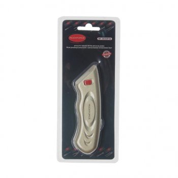 899 р. Нож 18мм с трапециевидным лезвием 3шт ROCKFORCE ROCKFORCE rf-5055p42  с доставкой в г. Кемерово. Увеличить фотографию 3