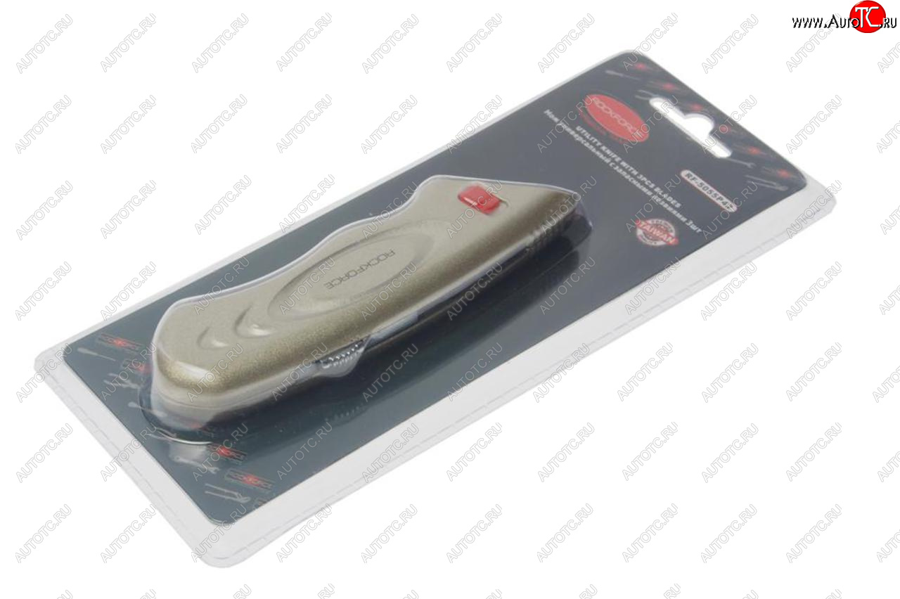 899 р. Нож 18мм с трапециевидным лезвием 3шт ROCKFORCE ROCKFORCE rf-5055p42  с доставкой в г. Кемерово