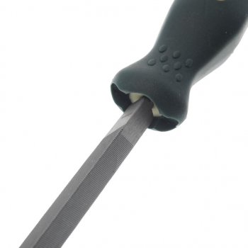273 р. Напильник трехгранный 150мм с держателем ROCKFORCE ROCKFORCE rf-5056p56 ROCKFORCE rf-5056p56  с доставкой в г. Кемерово. Увеличить фотографию 2