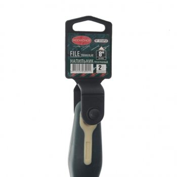 399 р. Напильник трехгранный 200мм с держателем ROCKFORCE ROCKFORCE rf-5056p58  с доставкой в г. Кемерово. Увеличить фотографию 3