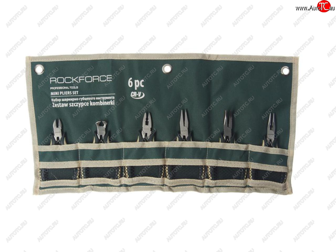 2 489 р. Набор инструментов шарнирно-губцевых мини 6 предметов ROCKFORCE ROCKFORCE rf-50615  с доставкой в г. Кемерово
