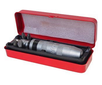 1 839 р. Отвертка ударная с набором бит 6 предметов ROCKFORCE ROCKFORCE rf-5064  с доставкой в г. Кемерово. Увеличить фотографию 1
