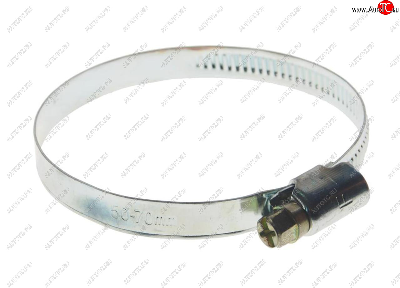 30 р. Хомут ленточный 050-070мм (9мм) червячный сталь ROCKFORCE ROCKFORCE rf-50-70  с доставкой в г. Кемерово