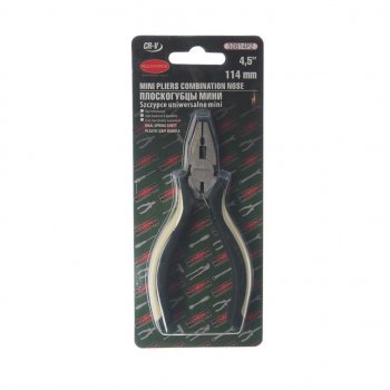 299 р. Пассатижи 114мм комбинированные мини в блистере ROCKFORCE ROCKFORCE rf-50814p2 ROCKFORCE rf-50814p2  с доставкой в г. Кемерово. Увеличить фотографию 2