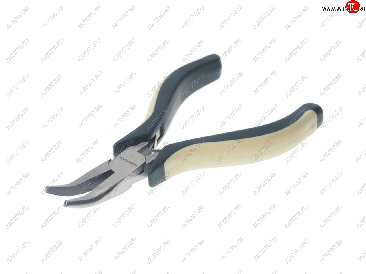 281 р. Тонкогубцы 110мм изогнутые мини ROCKFORCE ROCKFORCE rf-50814p6  с доставкой в г. Кемерово