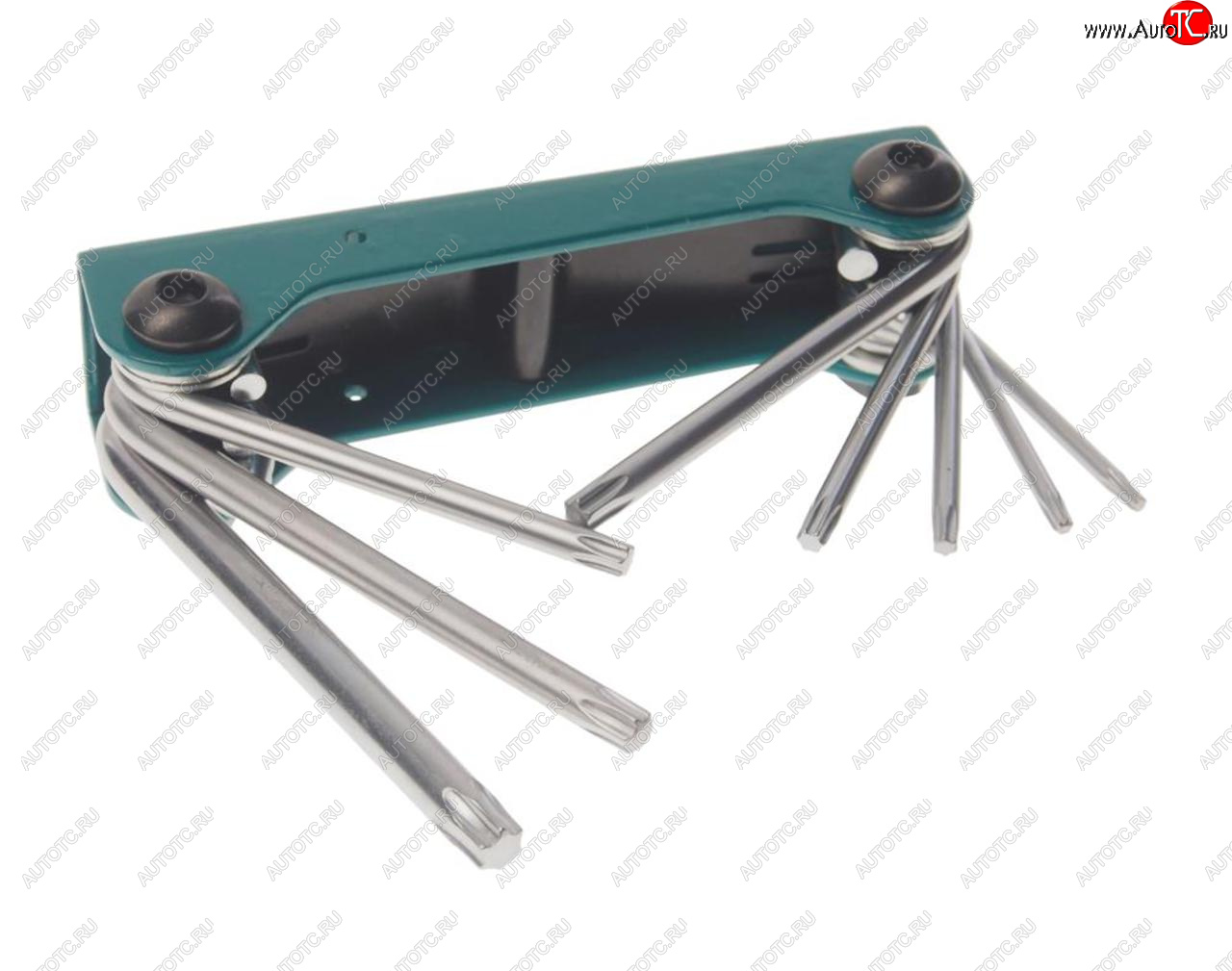 629 р. Набор ключей TORX T9-T40 складной 8 предметов ROCKFORCE ROCKFORCE rf-5083f  с доставкой в г. Кемерово