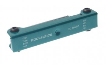 629 р. Набор ключей TORX T5H-T10H,T15H,T20H складной c отверстием 8 предметов ROCKFORCE ROCKFORCE rf-5087tf  с доставкой в г. Кемерово. Увеличить фотографию 2