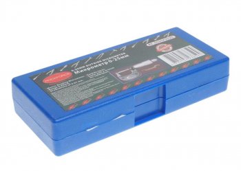 1 339 р. Микрометр 0-25мм 0.01мм в футляре ROCKFORCE ROCKFORCE rf-5096p9025 ROCKFORCE rf-5096p9025  с доставкой в г. Кемерово. Увеличить фотографию 2