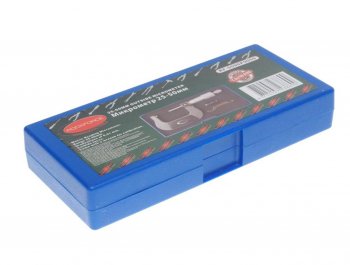 1 999 р. Микрометр 25-50мм 0.01мм в футляре ROCKFORCE ROCKFORCE rf-5096p9050  с доставкой в г. Кемерово. Увеличить фотографию 2