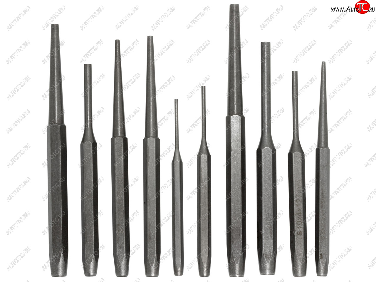 1 169 р. Набор выколоток 10 предметов ROCKFORCE ROCKFORCE rf-51013k  с доставкой в г. Кемерово