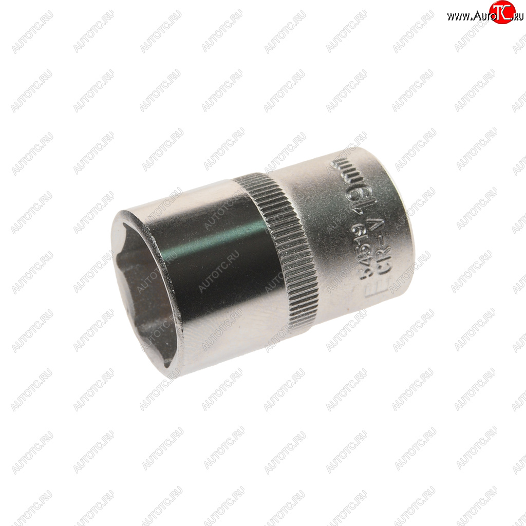 134 р. Головка торцевая 12 19мм L=38мм ROCKFORCE ROCKFORCE rf-54519  с доставкой в г. Кемерово