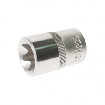 128 р. Головка торцевая 12 TORX E22 L=37мм ROCKFORCE ROCKFORCE rf-54622  с доставкой в г. Кемерово. Увеличить фотографию 1