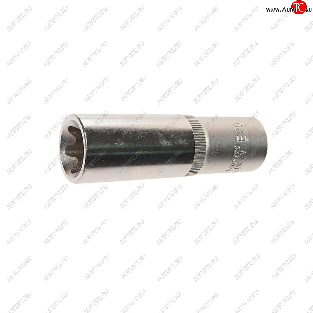218 р. Головка торцевая 12 TORX E20 высокая L=75мм ROCKFORCE ROCKFORCE rf-5467720  с доставкой в г. Кемерово