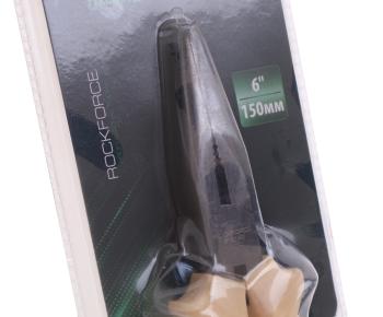 499 р. Тонкогубцы 150мм комбинированные в блистере ROCKFORCE ROCKFORCE rf-610150  с доставкой в г. Кемерово. Увеличить фотографию 2