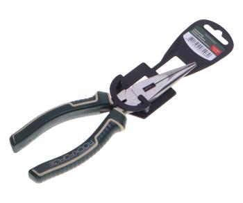 549 р. Тонкогубцы 180мм комбинированные с держателем ROCKFORCE ROCKFORCE rf-610180d  с доставкой в г. Кемерово. Увеличить фотографию 1